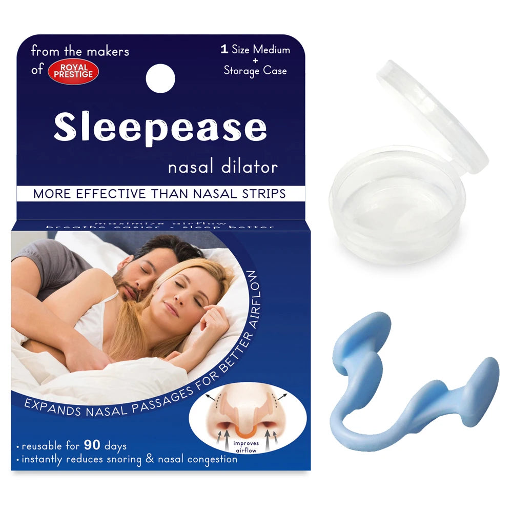 Silicone Nose Clip Anti Snoring Nasal Dilator
