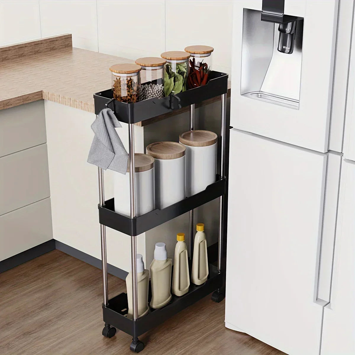 Bathroom Storage Organizer Multi-purpose Corner Shelf