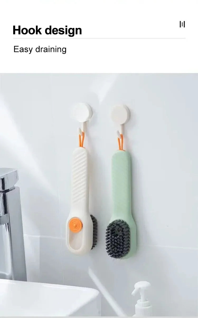 Multifunction Brush Soft Automatic Liquid Shoe Brush