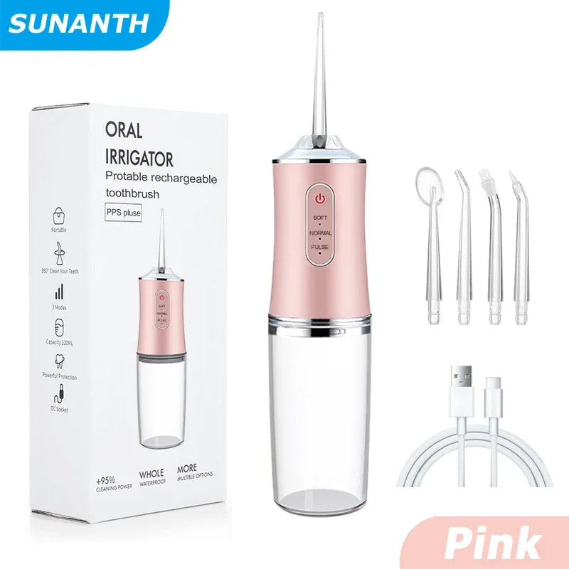 USB Portable Oral Irrigator Water Flosser