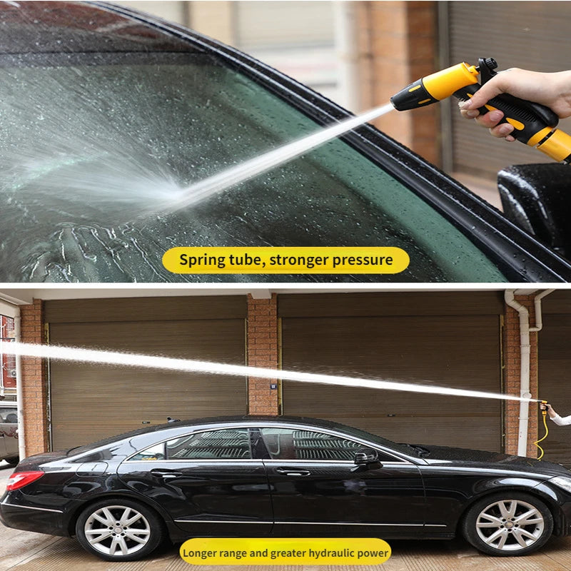 Telescopic Water Pipe with High-pressure Nozzle Car Washing Tool