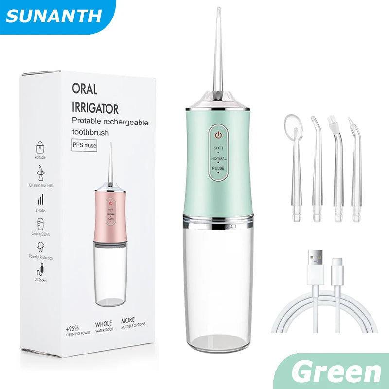 USB Portable Oral Irrigator Water Flosser