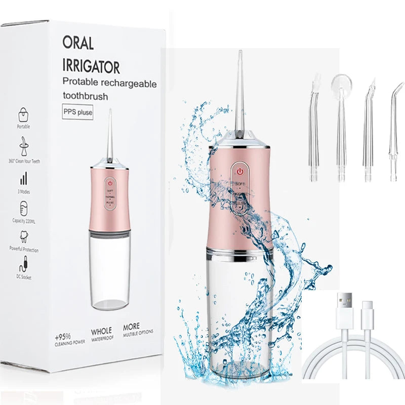 USB Portable Oral Irrigator Water Flosser