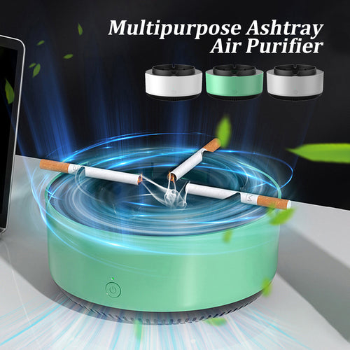 2 in 1 Smoke Removal & Air Purification Ashtray